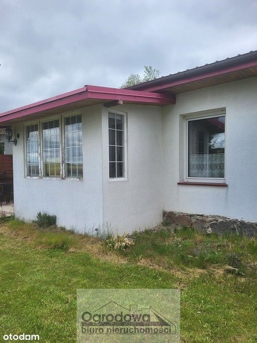 Murowany dom po przebudowie i modernizacji