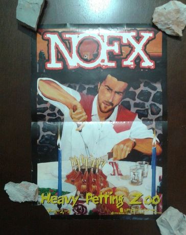 Posters bandas Millencolin e NOFX