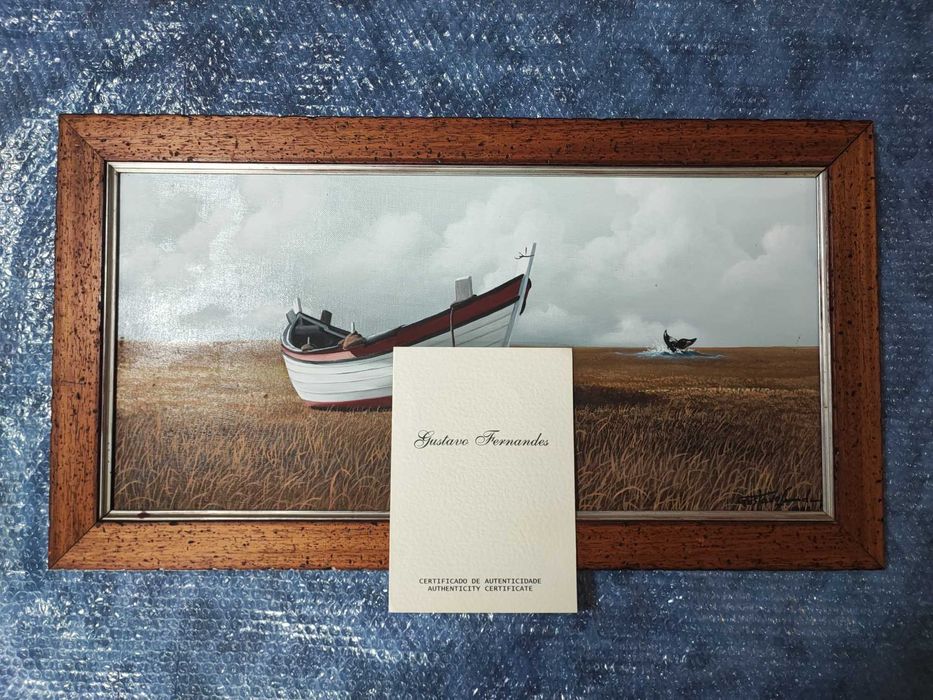 Gustavo Fernandes - Óleo sobre tela (Original com certificado)
