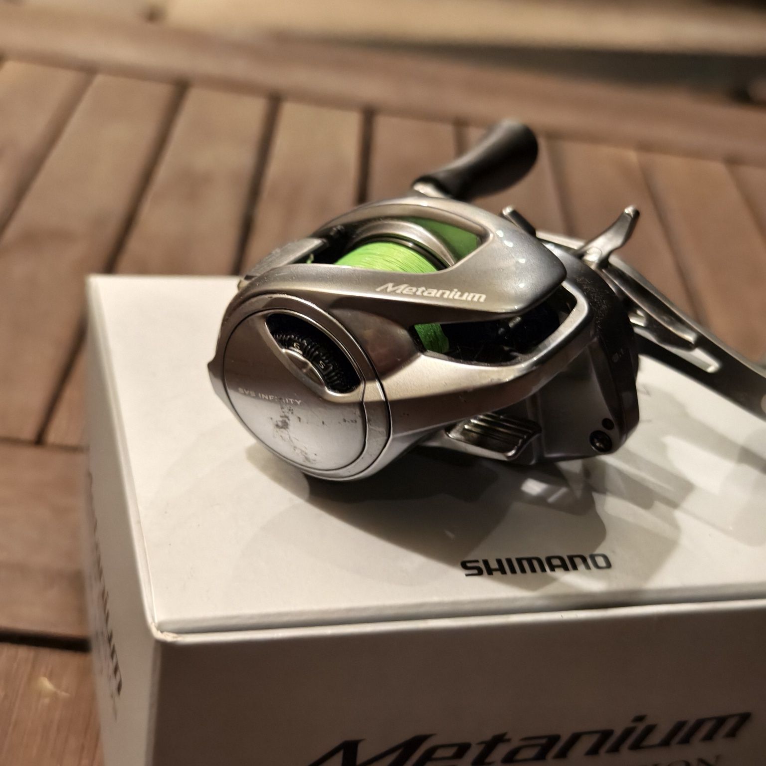 Multiplikator Shimano Metanium Shallow Spool Edition