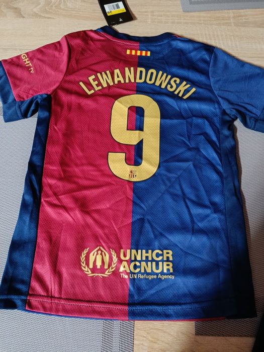 Strój piłkarski Barcelony Lewandowski
