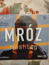 Remigiusz Mróz "Hashtag" audiobook na płycie