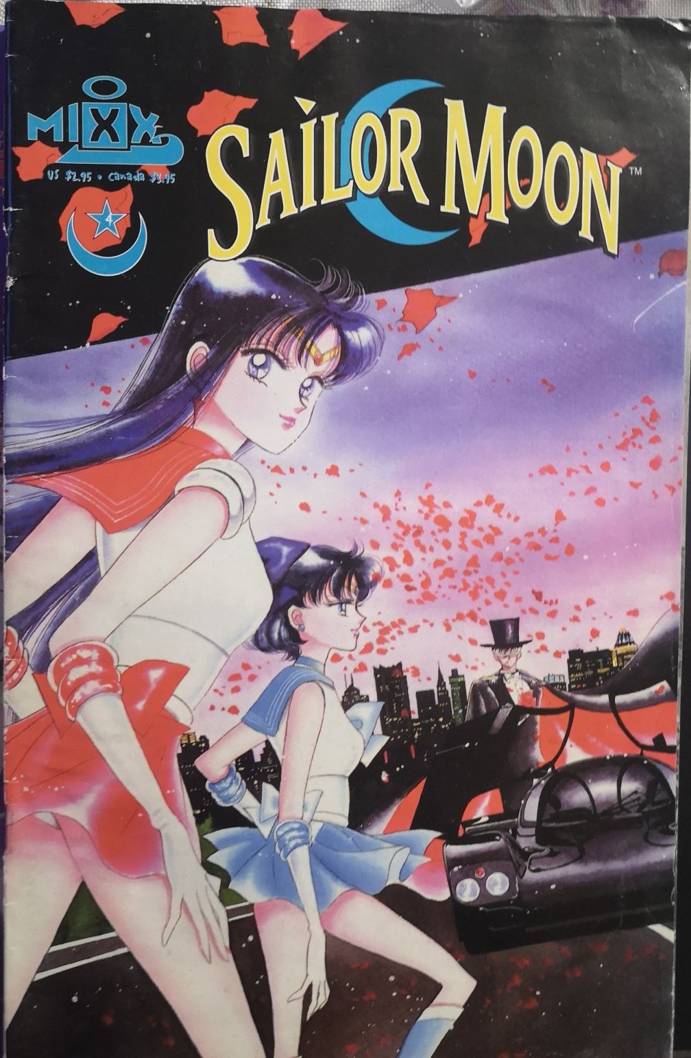 Komiksy Manga Gazetki Zestaw Sailor Moon Mixx Zine