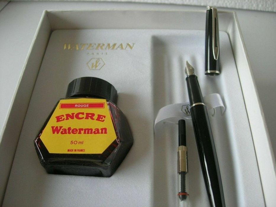 Waterman Conjunto Hemisphere Aparo Laque CT F