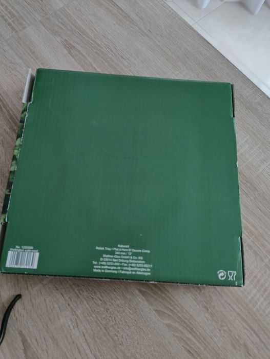 Patera na ciasto grube szklo