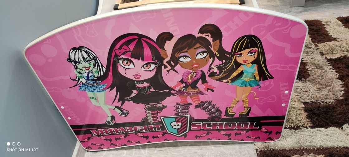 Łóżko dla dziewczynki Monster High
