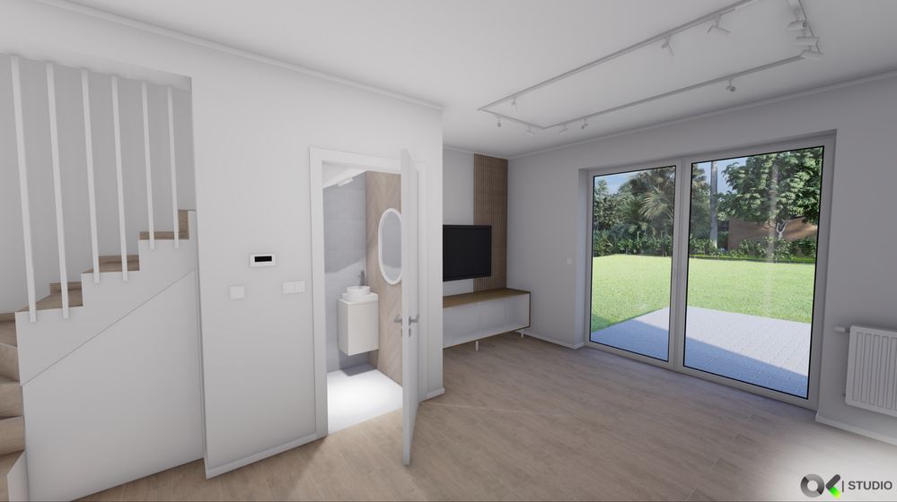 Segment narożny 61 m2 z ogrodem ok. 130 m2, ul. Akacjowa Bieniewice
