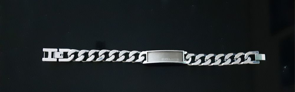 Pulseira POLICE + acrescento.