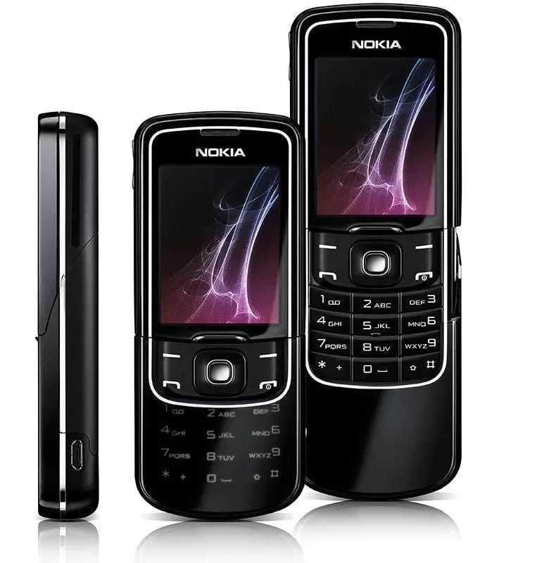 Мобильный телефон Nokia 8600 Luna, цветной TFT, 2", 240 x 320, 900 мАч