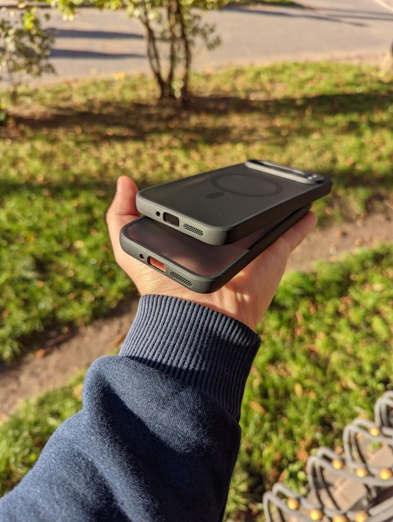 Google Pixel 9 Pro XL BQ MagSafe Matte Матовий чохол Протиударний чехо