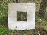 Płyta betonowa kwadratowa pokrywowa z otworem kwadratowym