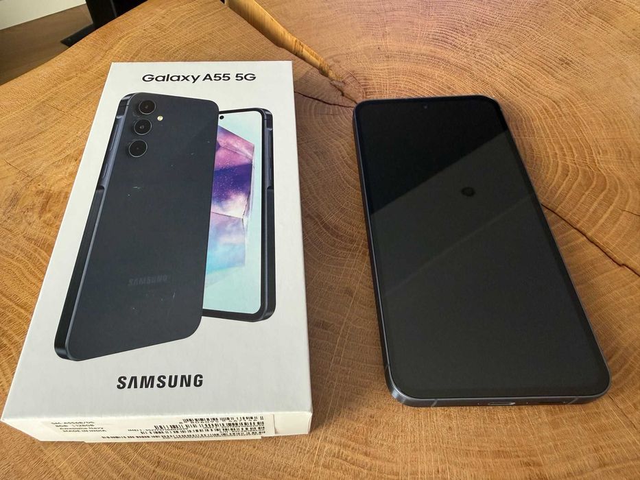 Samsung Galaxy A55 8/128GB 5G NFC DualSIM Granatowy | JAK NOWY