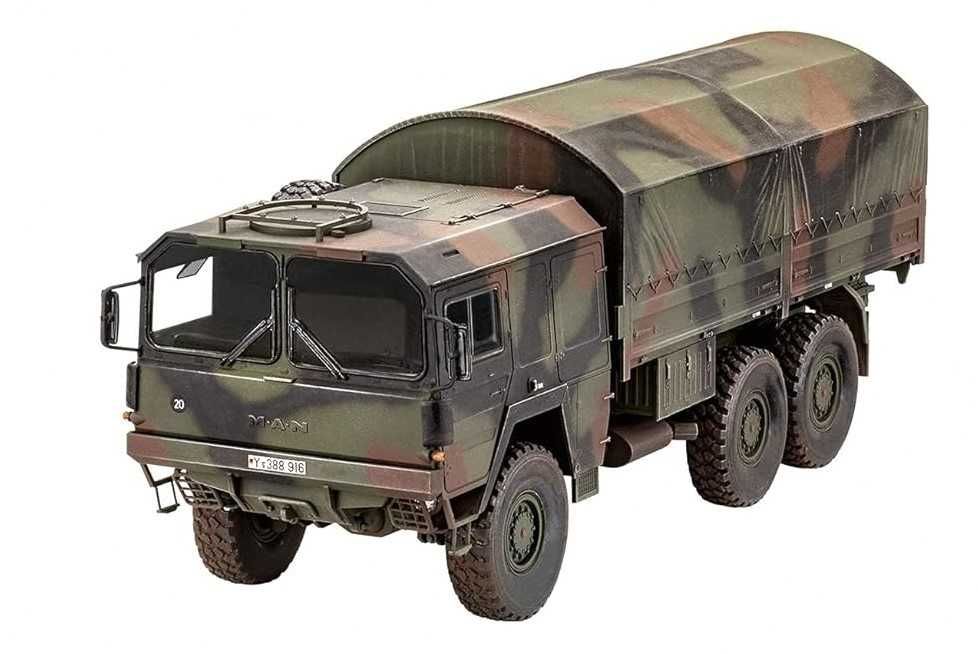 Modelismo , kit , MAN 7t Milgl 6x6, Revell escala 1:35