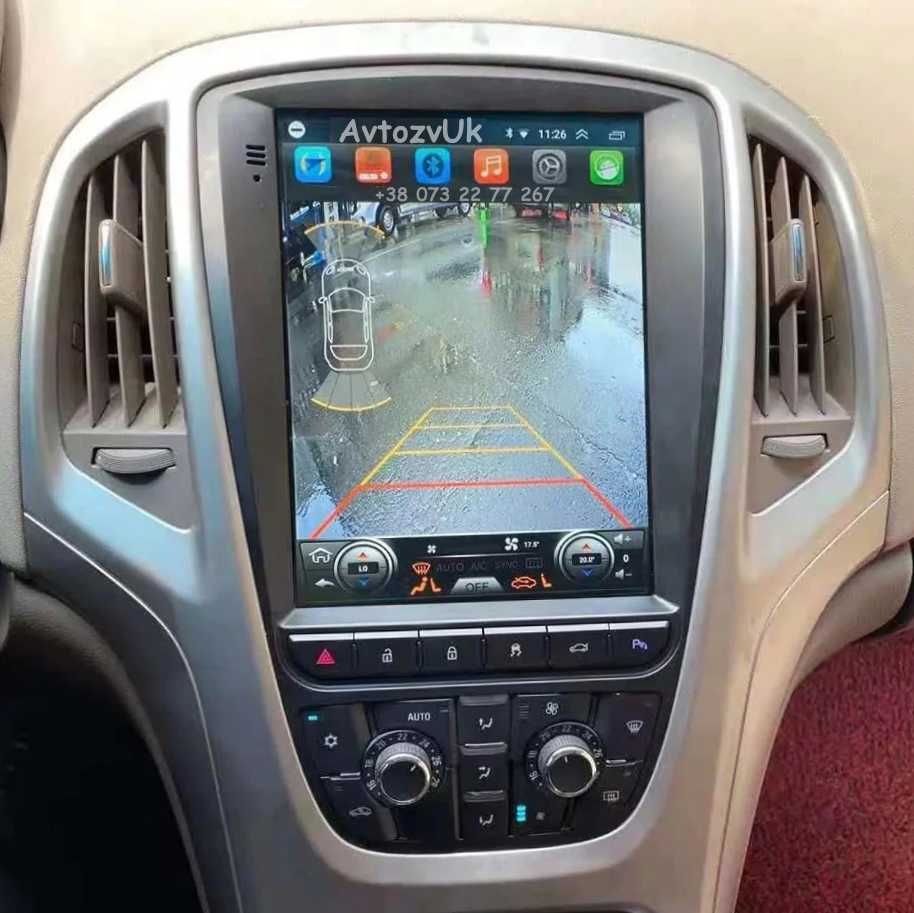 Магнитола ASTRA J Opel Астра GPS USB Tesla дисплей Carplay Android 14