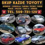Skup Każda Toyota /// Stan Obojętny/// Odbiór Cały Kraj