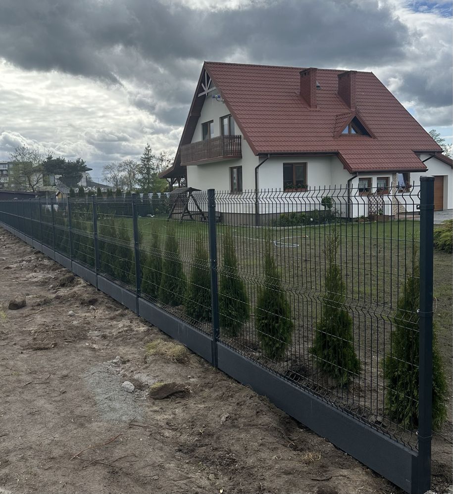 Ogrodzenie Panelowe 3D SPRZEDAŻ MONTAŻ