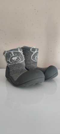 ATTIPAS buciki dla dzieci TEDDY GRAY w rozmiarze 125mm -21,5