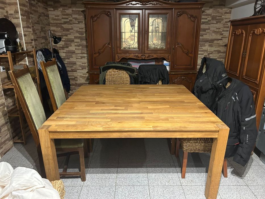 Mesa de madeira 150x150