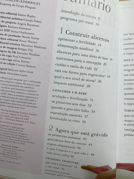 Cuidar do bebé a tes do nascimento, de Zita West