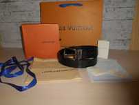 Louis Vuitton pasek firmowy, skóra naturalna 194
