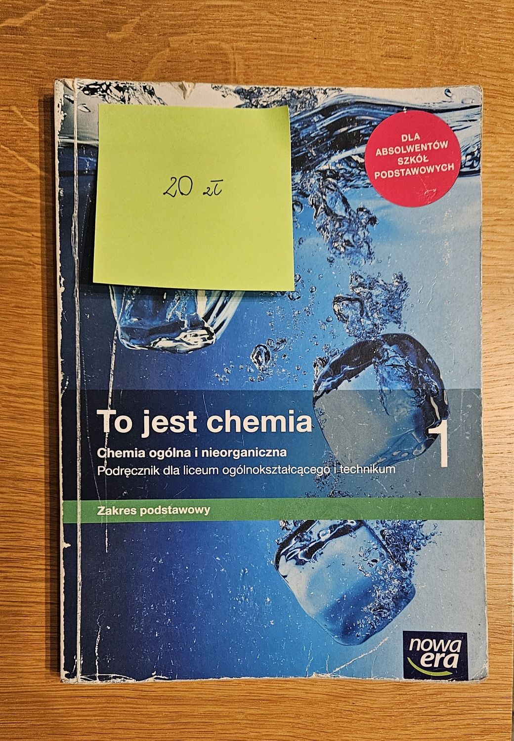 Podręcznik do chemii kl 1