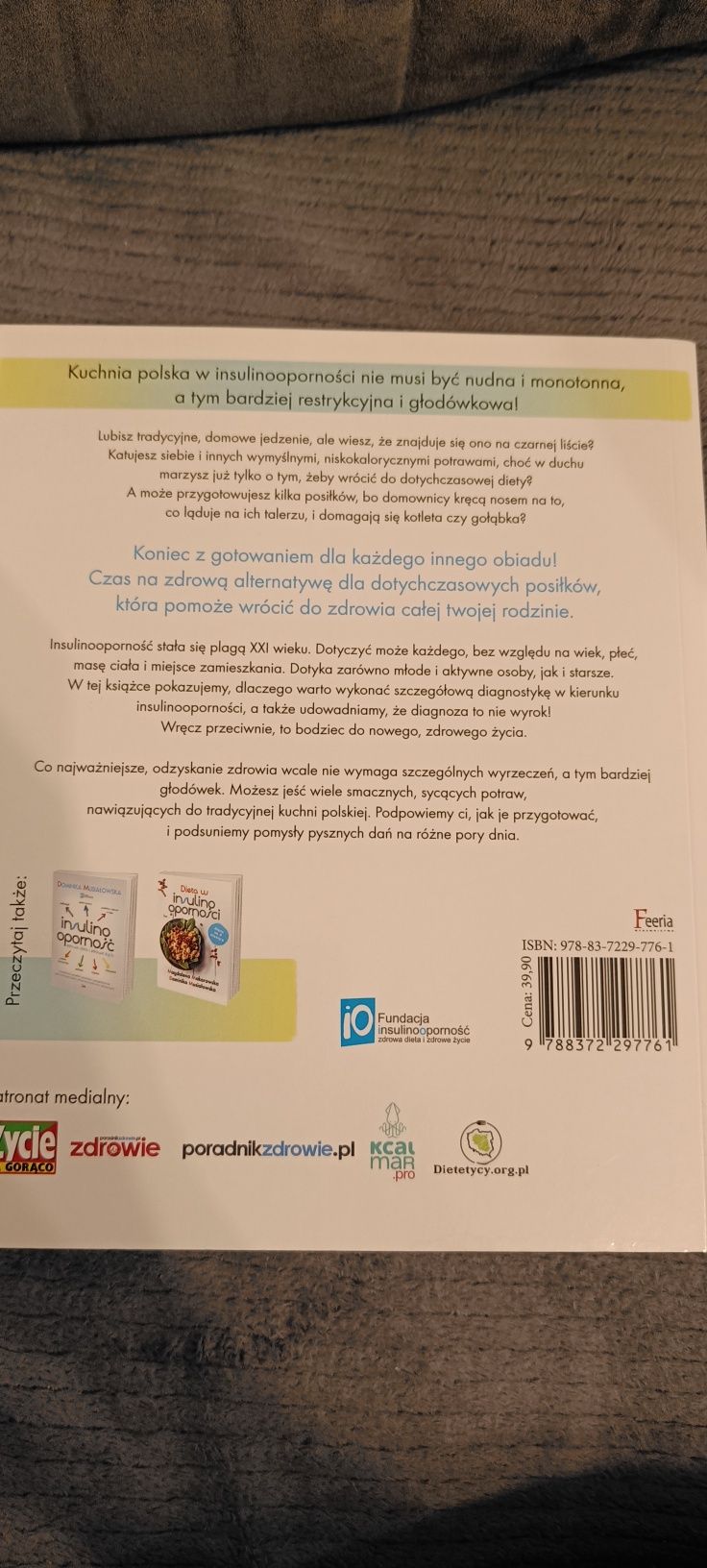 Pakiet Książka "Insulinooporność w polskiej kuchni" oraz Fenomen poran