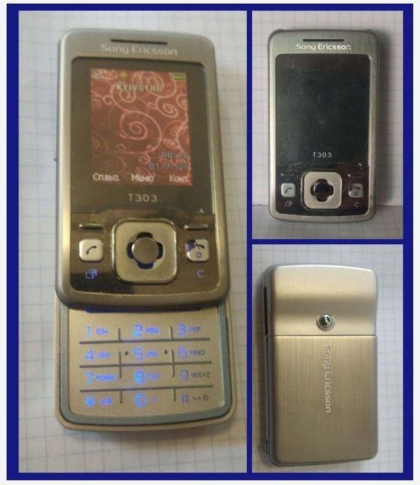 Раритет они sony ericsson t303 как новый