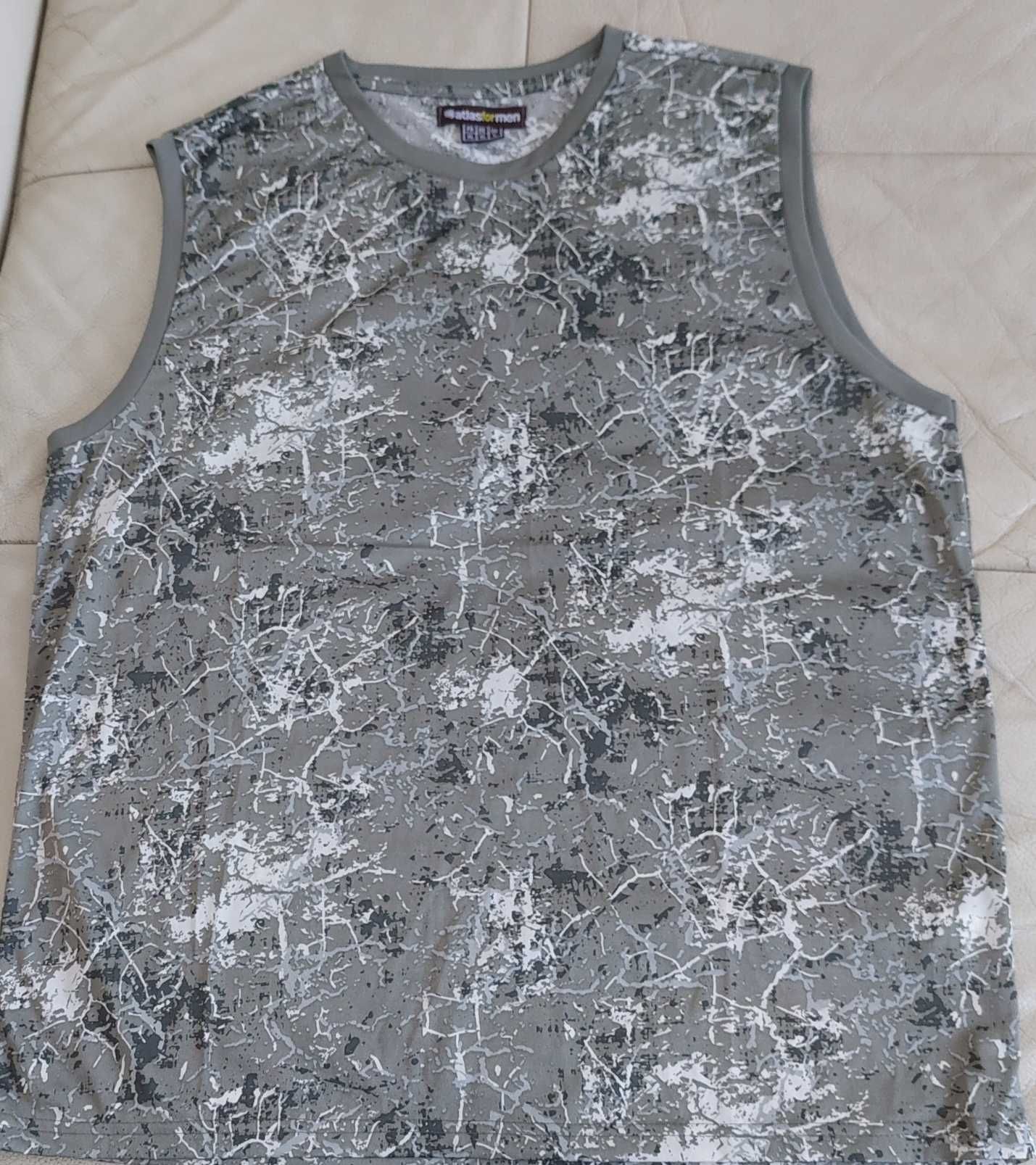 Atlas for Men; bezrękawnik moro, khaki, roz. XL