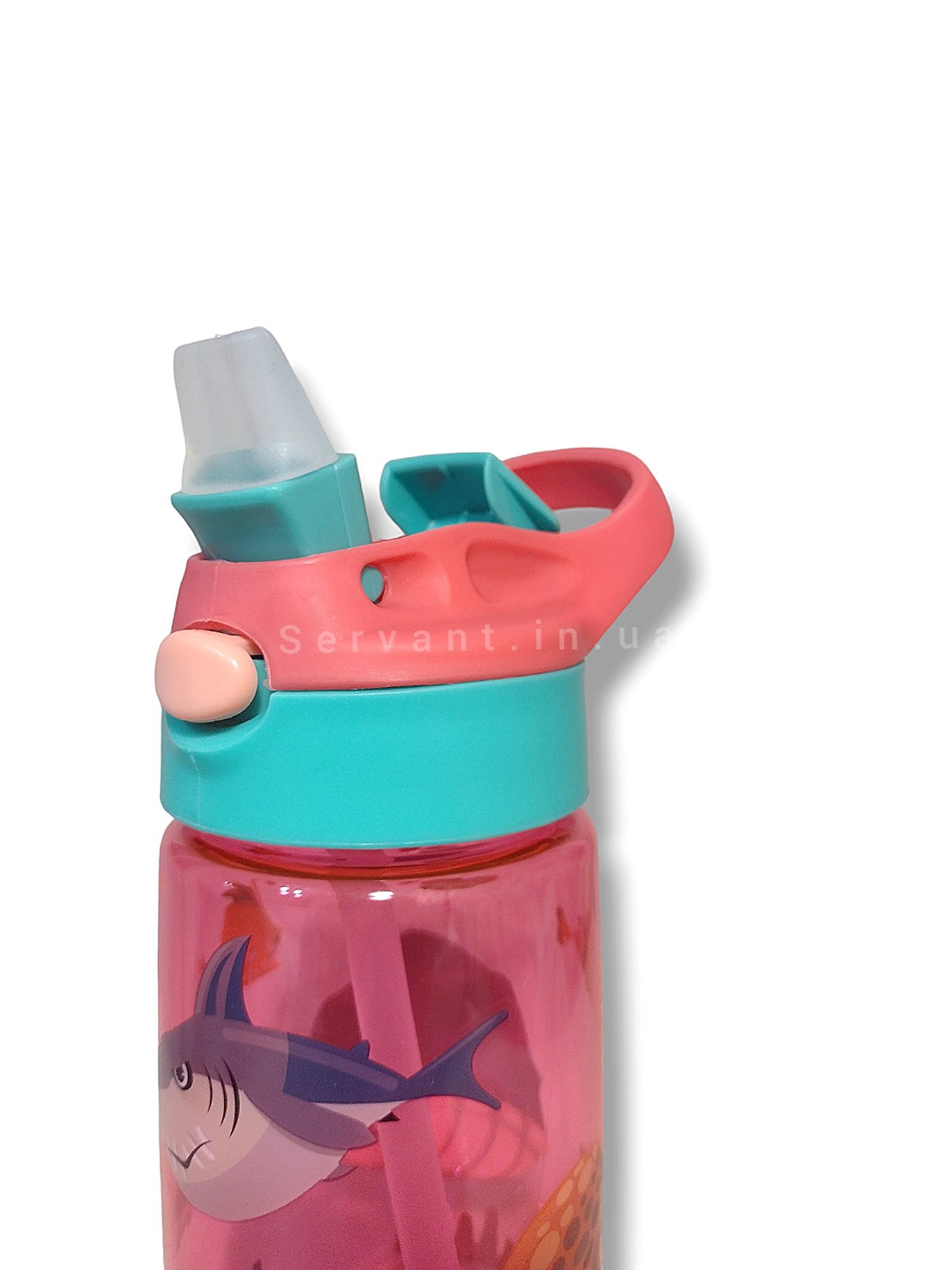 Дитяча пляшка для води із трубочкою 500мл./Дитяча поїлка.