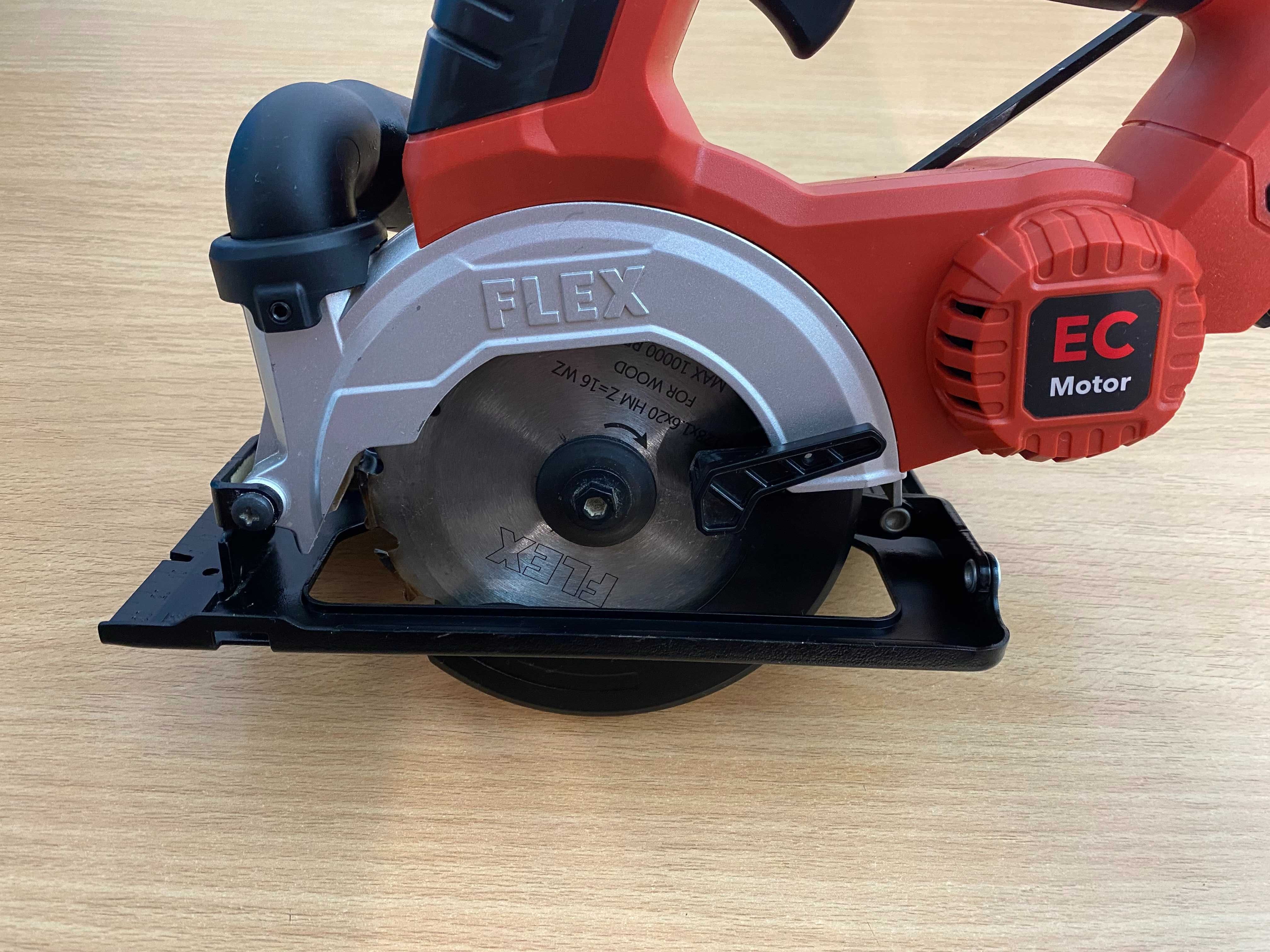 Piła pilarka tarczowa FLEX CS 45 18.0-EC C z aku 18V 5.0Ah ideał