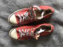 Oryginalne trampki Converse krótkie czerwone