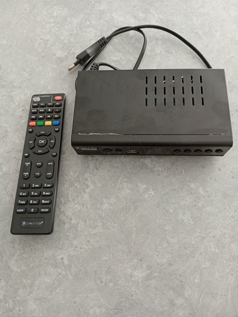 Dekoder DVB-T2 cabletech