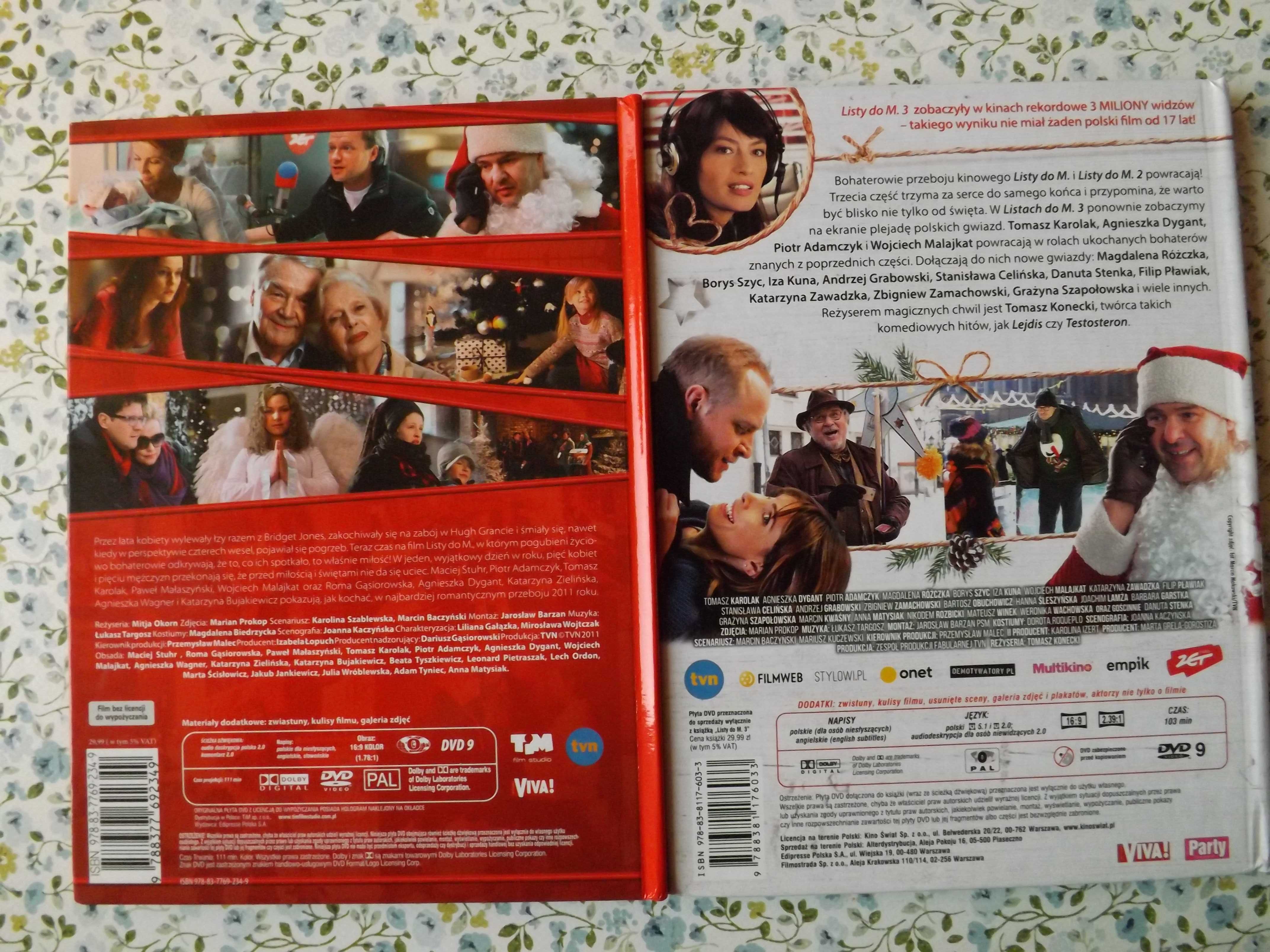 Listy do M filmy dvd klasyk