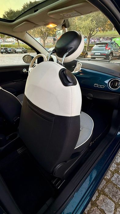 Fiat 500 Hybrid Azul