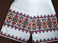 Вишитий рушник, ручна робота