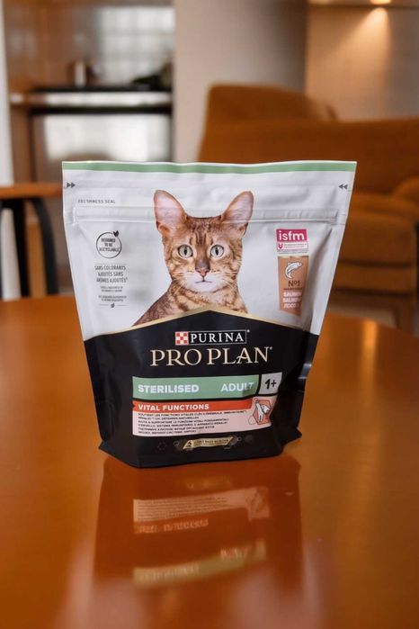 Сухой корм Purina Pro Plan Sterilised лосось для кошек 1,2 кг