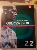 Podręcznik do polskiego oblicza epok 2.2 wsip