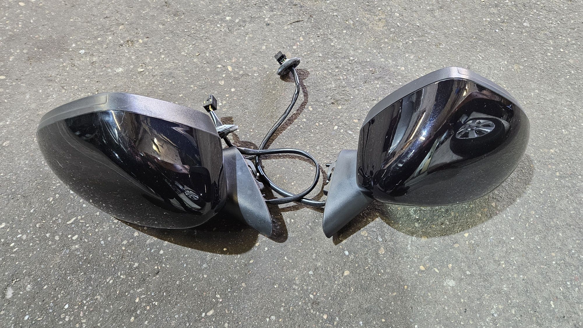 Lusterko lewe prawe 3 pin z20r czarne opel corsa d
