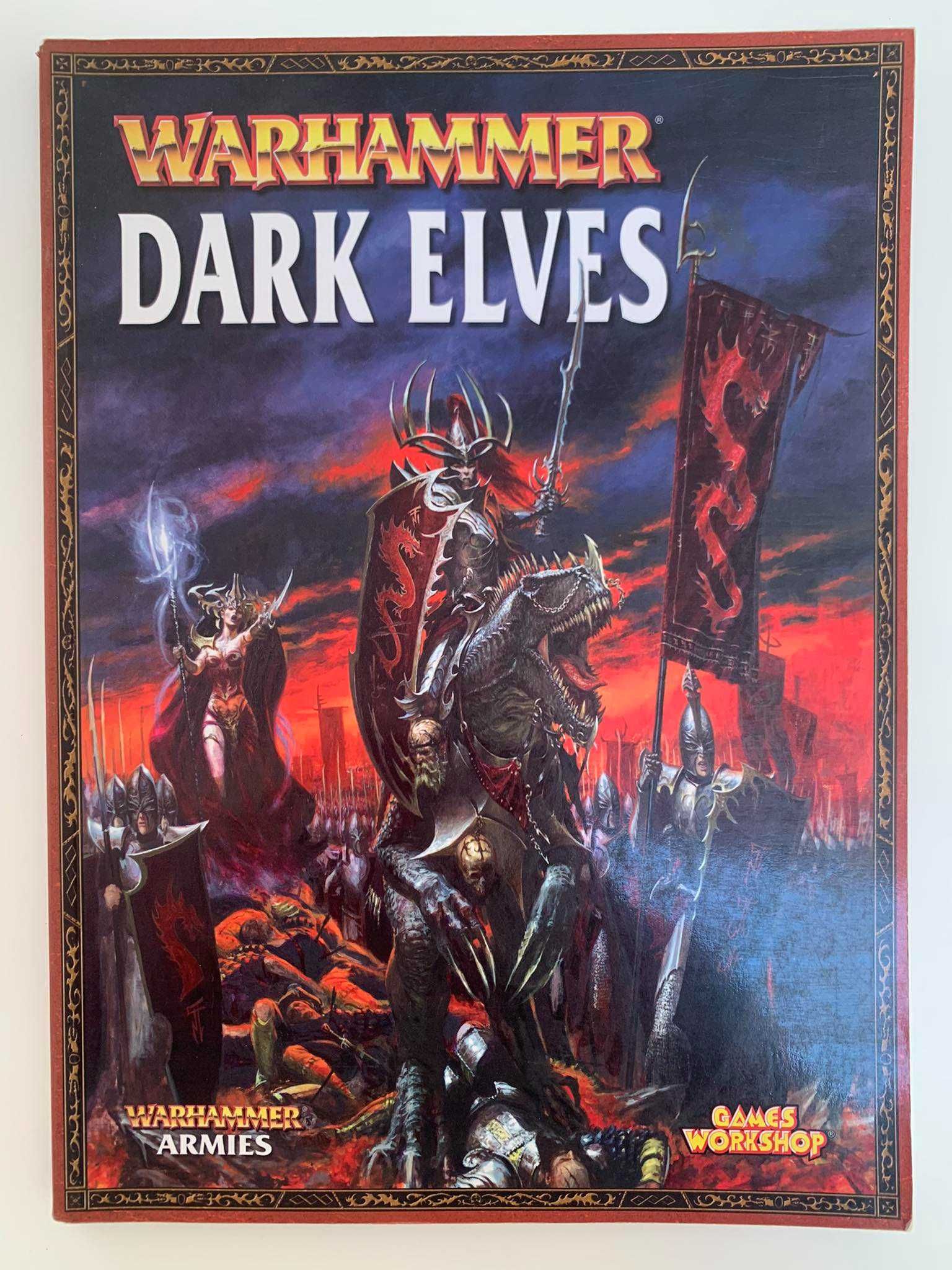 Warhammer Fantasy Battle: Dark Elves - podręcznik z ramką 2008