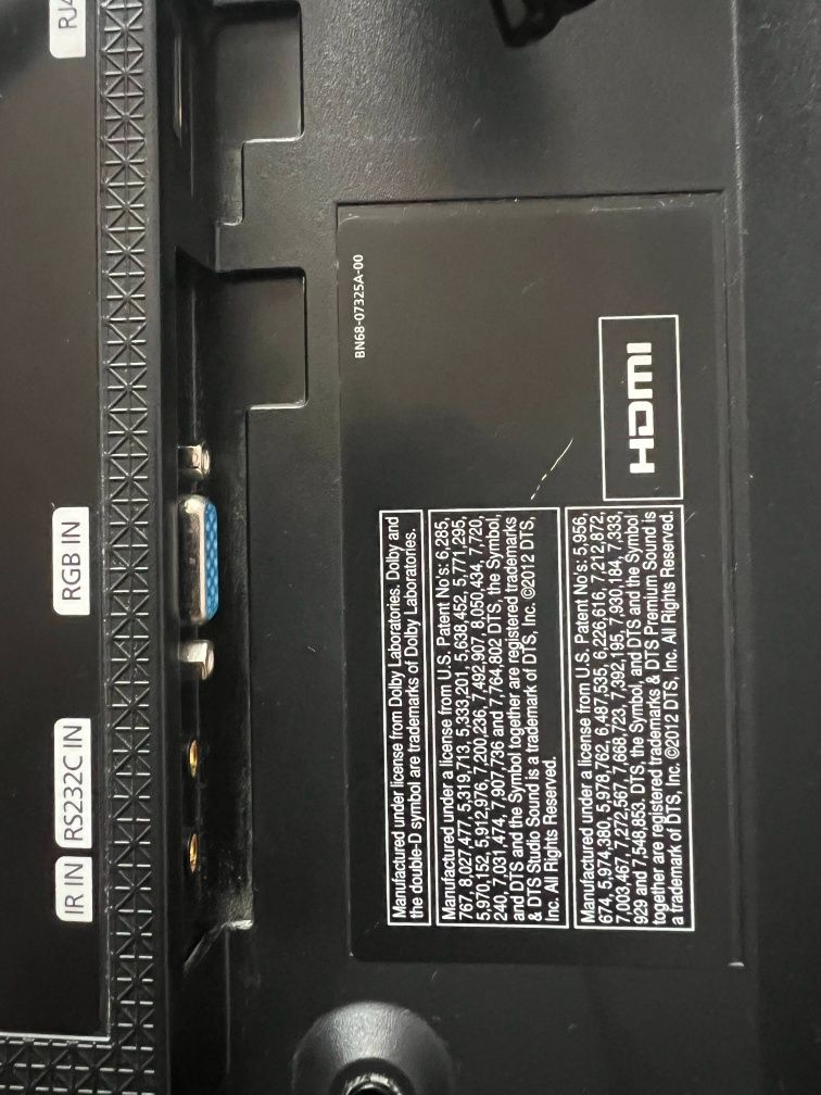 Monitor-TV  Samsung dc40e 40cali