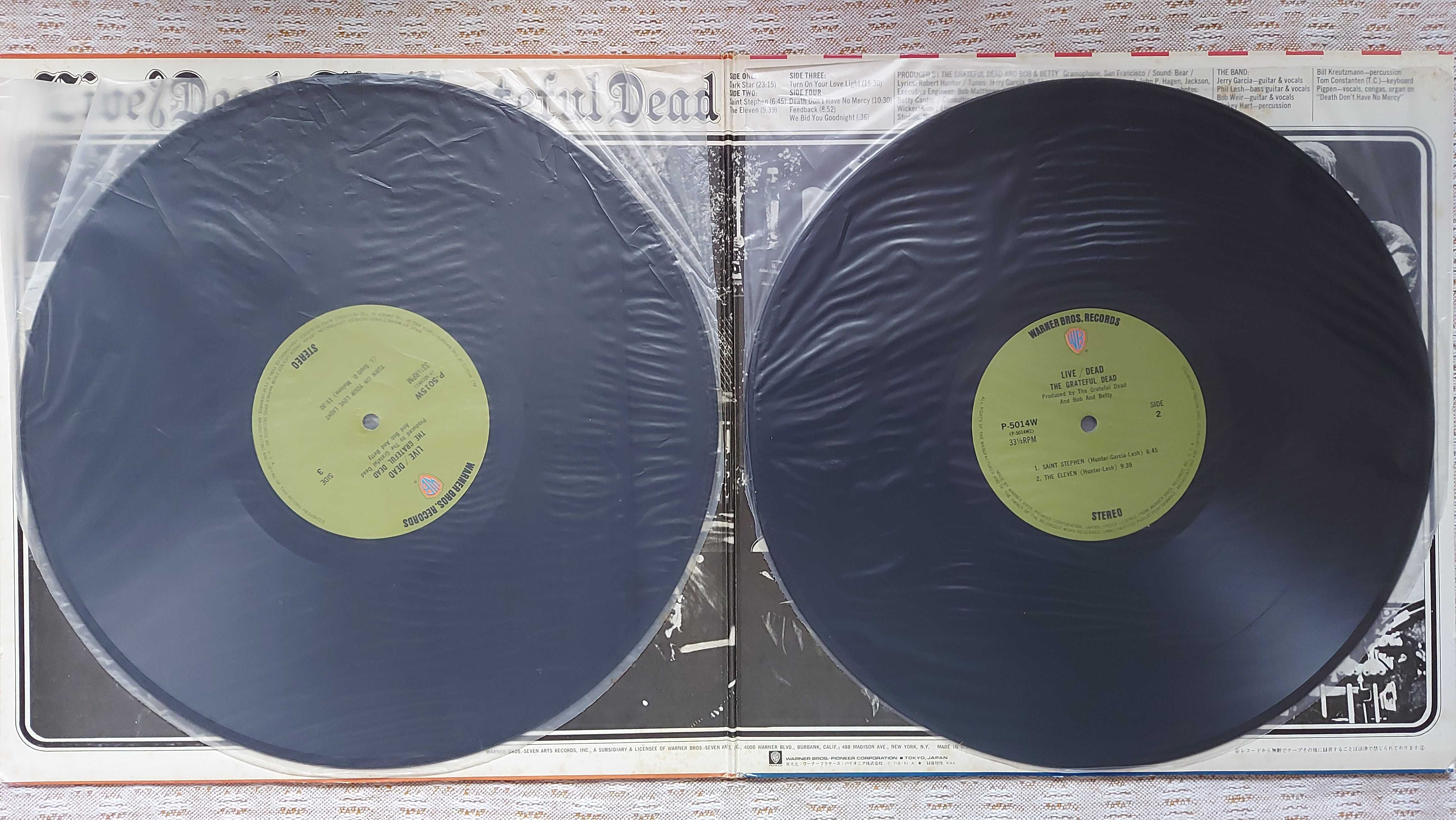 The Grateful Dead ‎Live Dead  1973  Japan (NM/VG+)