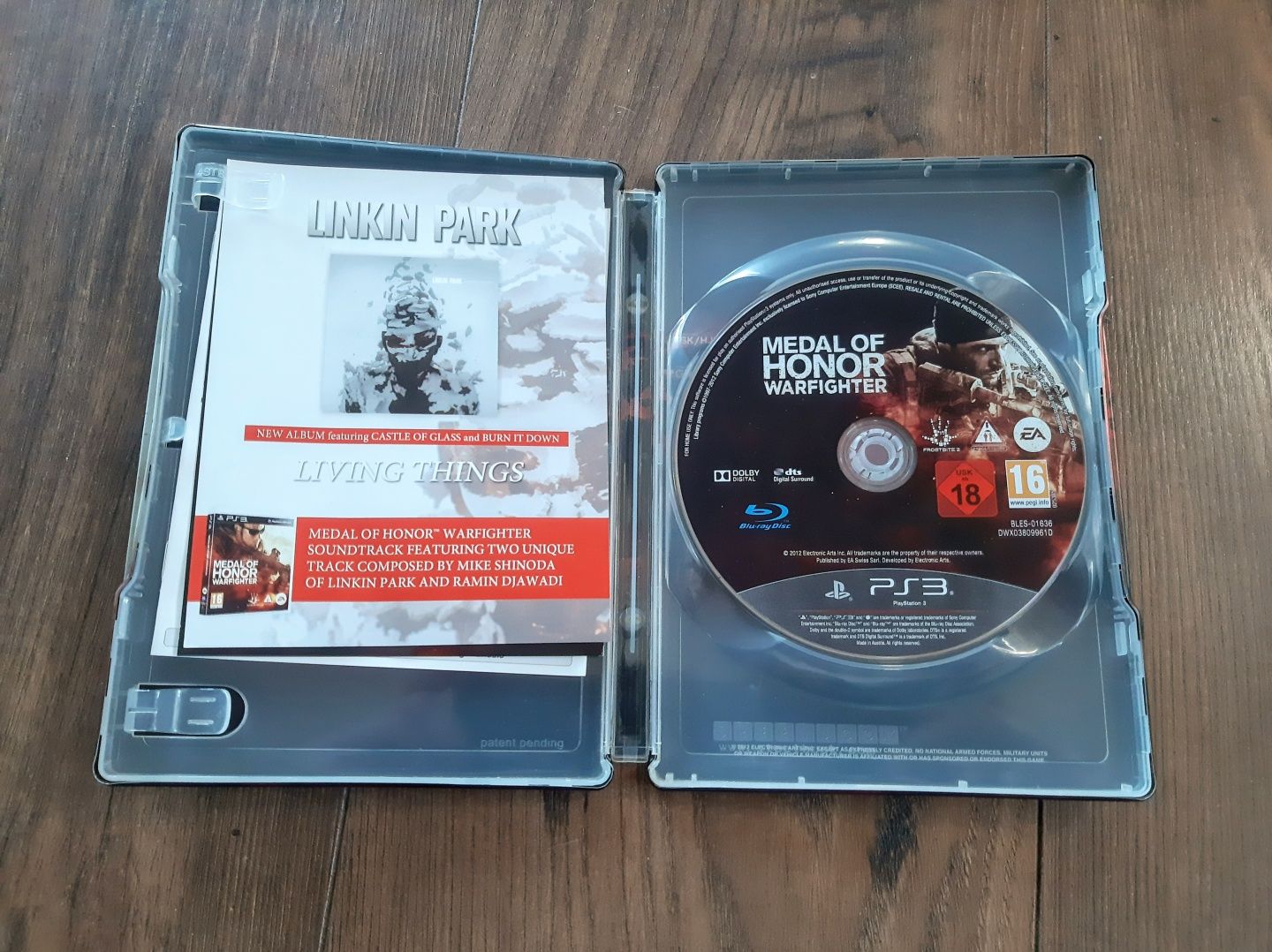 Medal Of Honor Warfighter PS3 + Steelbook