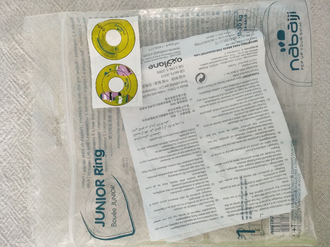 Kółko do pływania Decathlon Nabaiji
