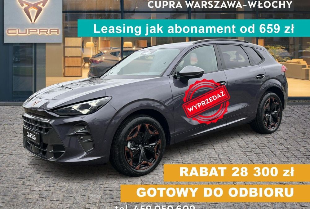 Cupra Terramar 2.0 TSI 204 KM 7-biegowa automatyczna 4Drive