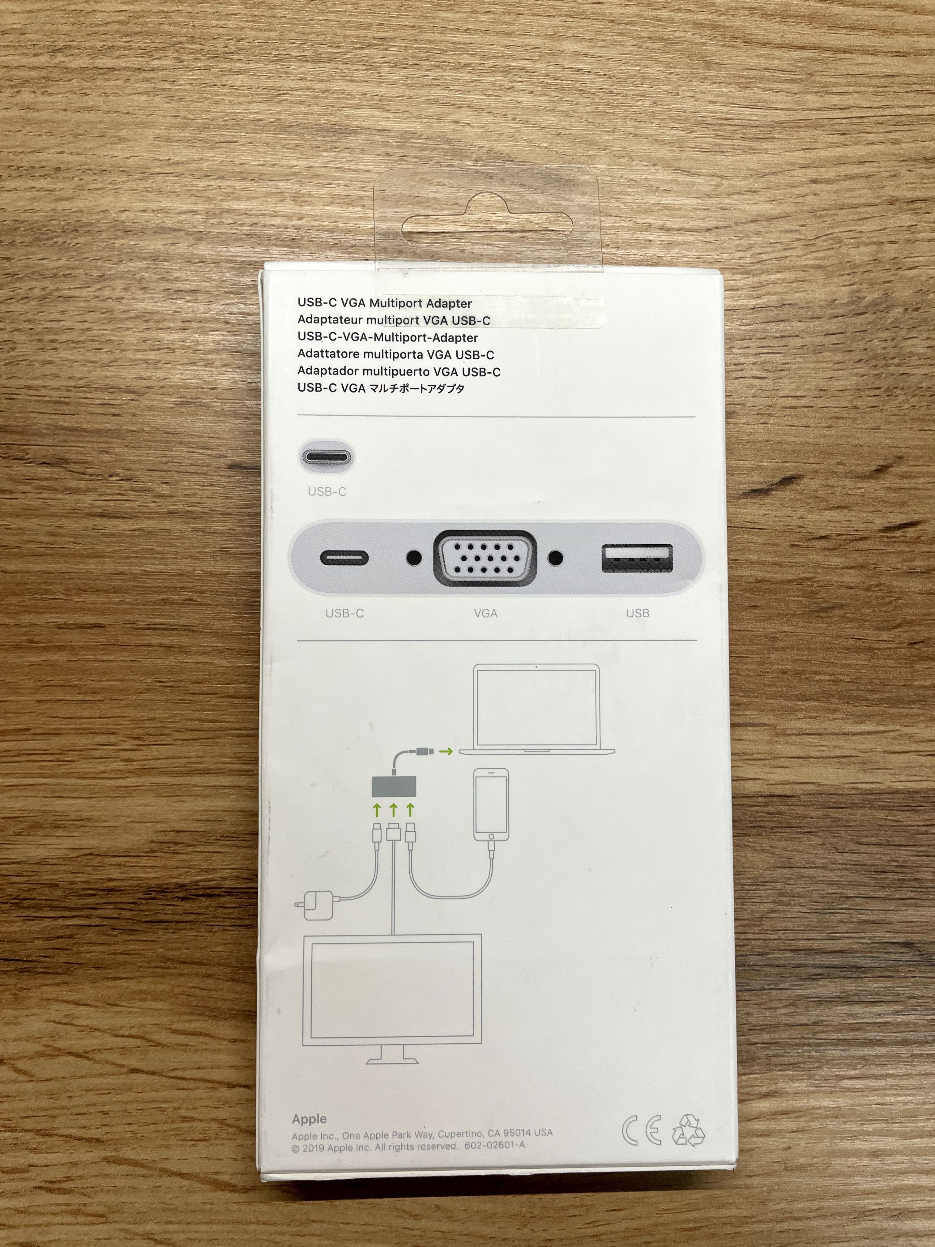 Адаптер Apple USB‑C VGA — решение для двух мониторов на Mac mini M1
