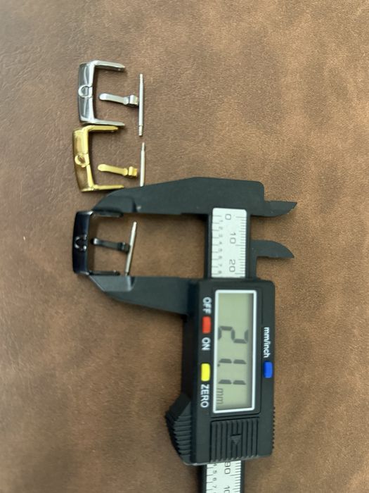 Peças para fechos/braceletes de relógio Omega – 3 cores – Novos