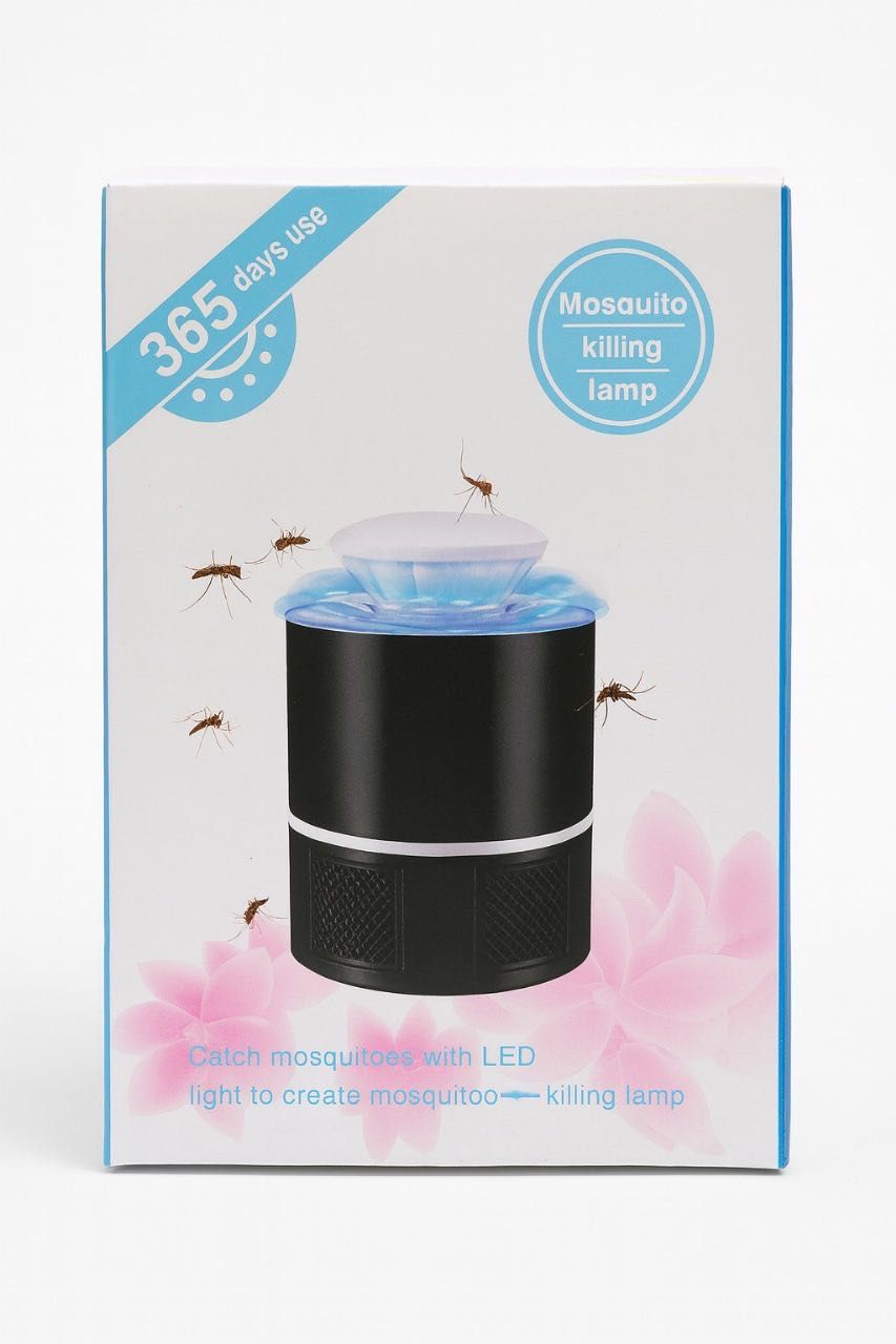 Lâmpada Mata Mosquitos LED – Silenciosa e Segura