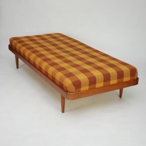 Mid century modern Leżanka, lóżko dzienne danish design, duński
