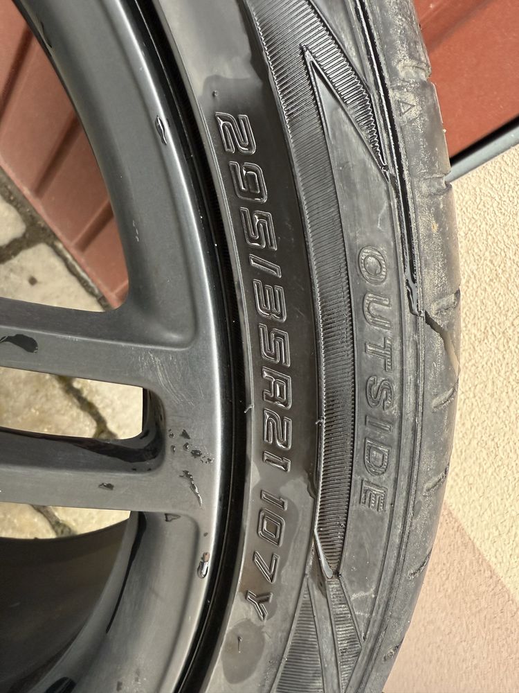 Koła 21 felgi AUDI Q7 4L VW Touareg 10J R21 ET44 Falken 295/35 R21