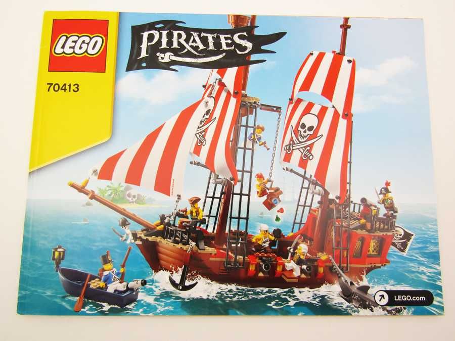 Lego Barco Piratas Pirates - The Brick Bounty 70413 NOVO